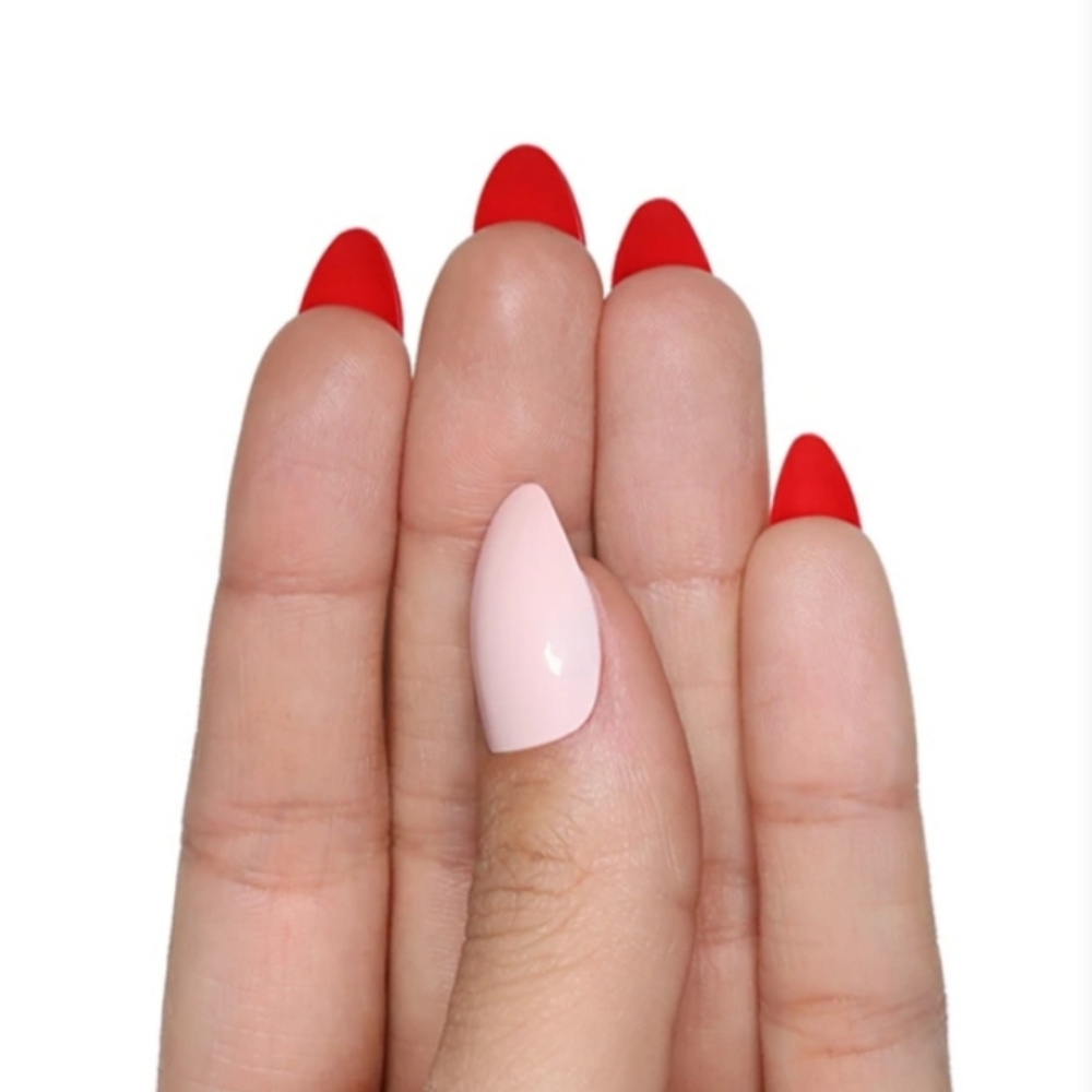 Marmalade Baby Doll Stiletto Nails